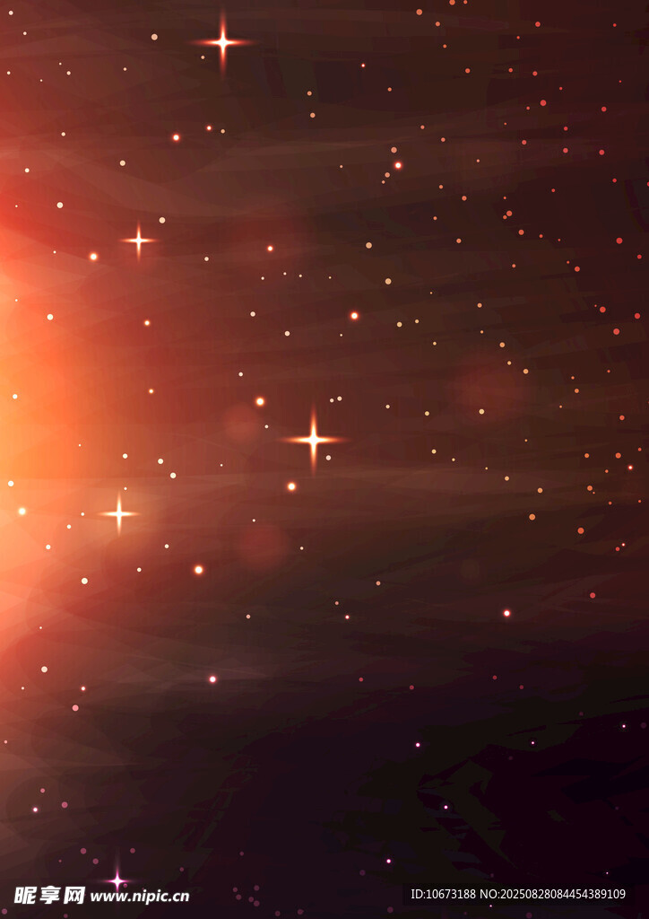 梦幻星空宇宙背景图