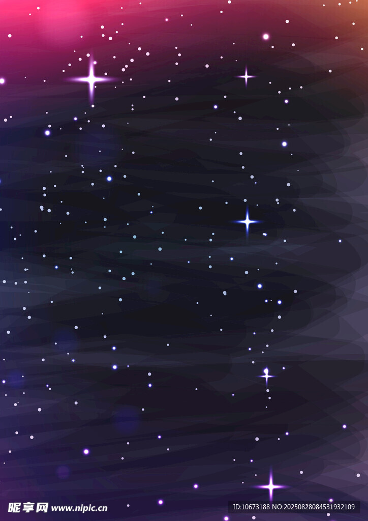 梦幻星空背景图