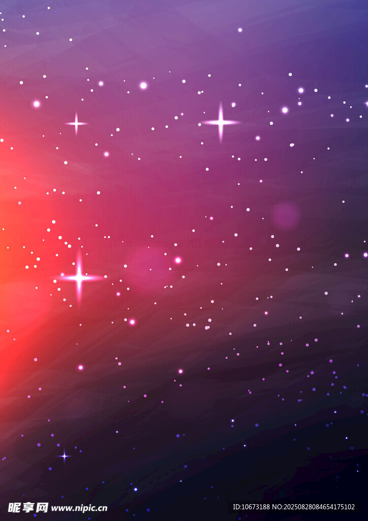 梦幻星空背景图
