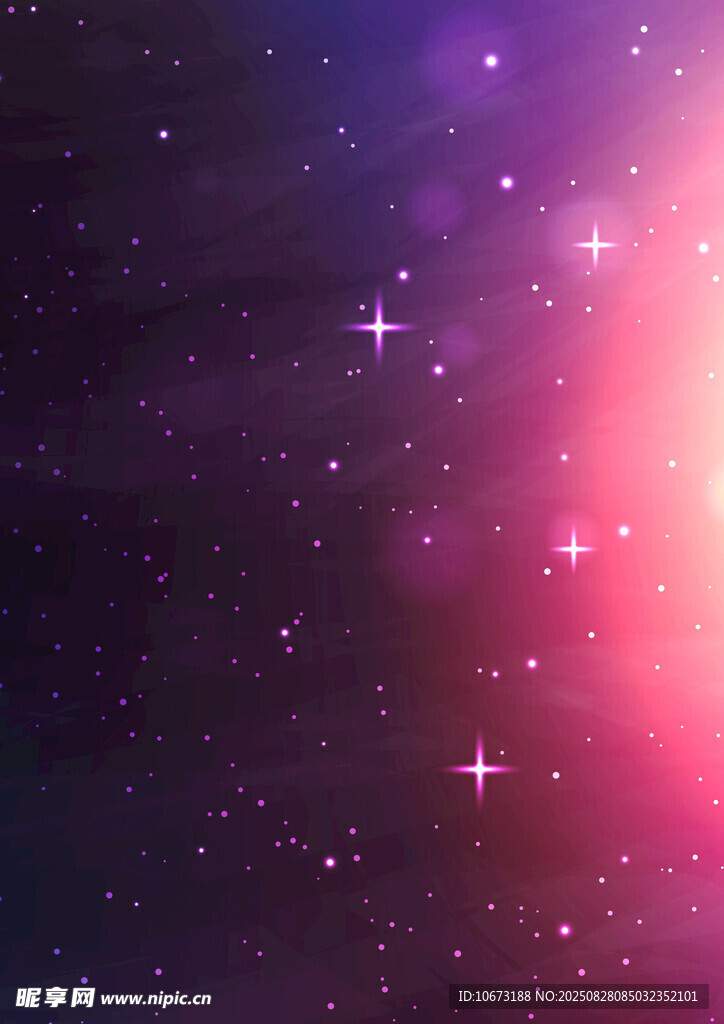 梦幻星空绚烂宇宙景象