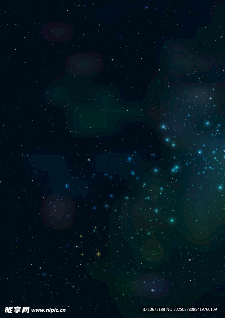 梦幻星空背景图