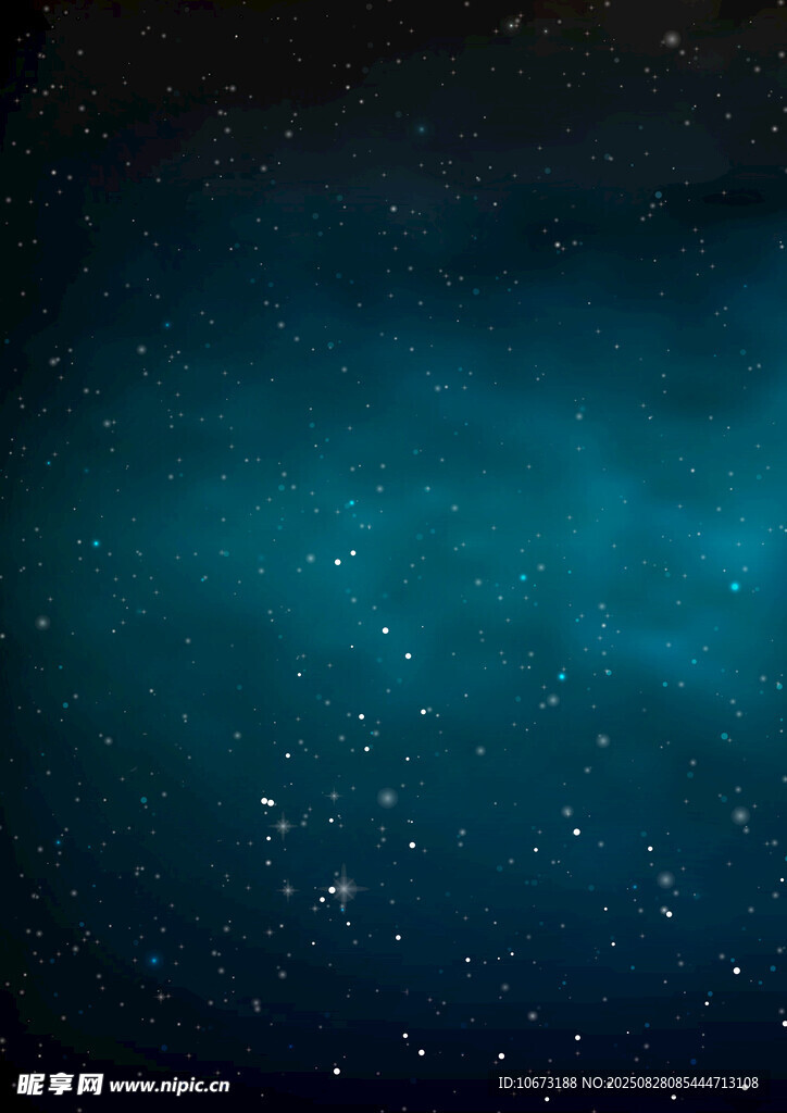 深邃星空背景图
