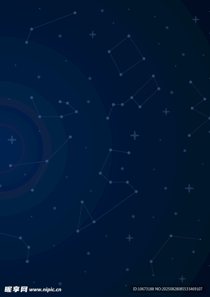 深邃星空背景图