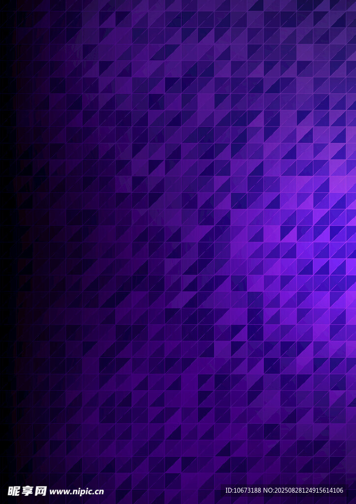 紫色渐变马赛克纹理背景