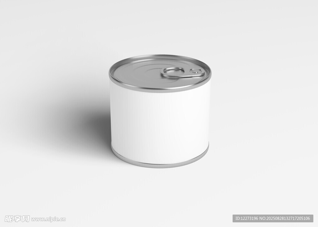 白色罐装容器
