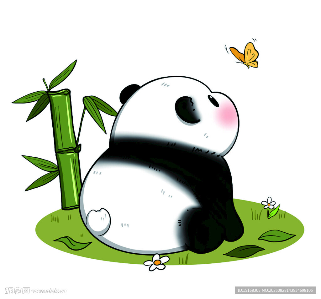 可爱熊猫
