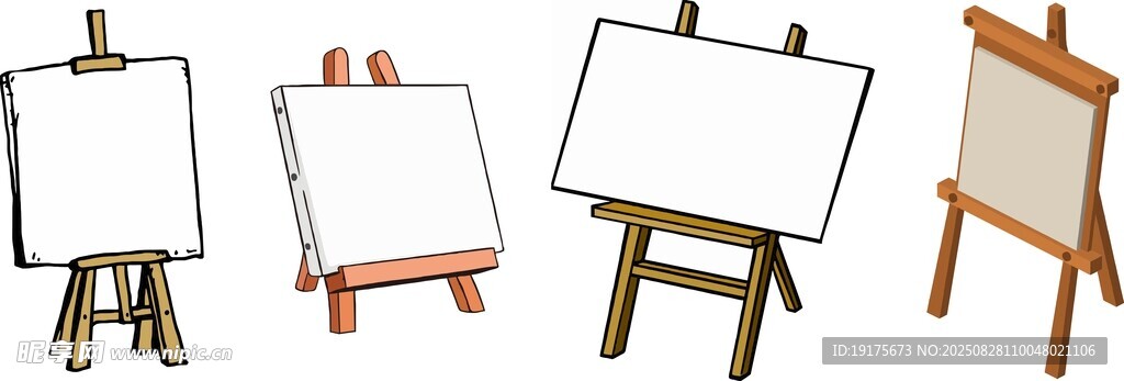 多样画架展示