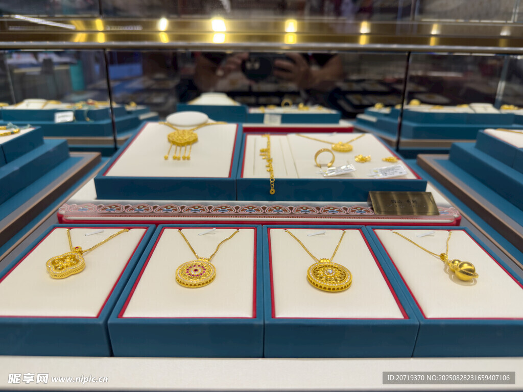 黄金吊坠