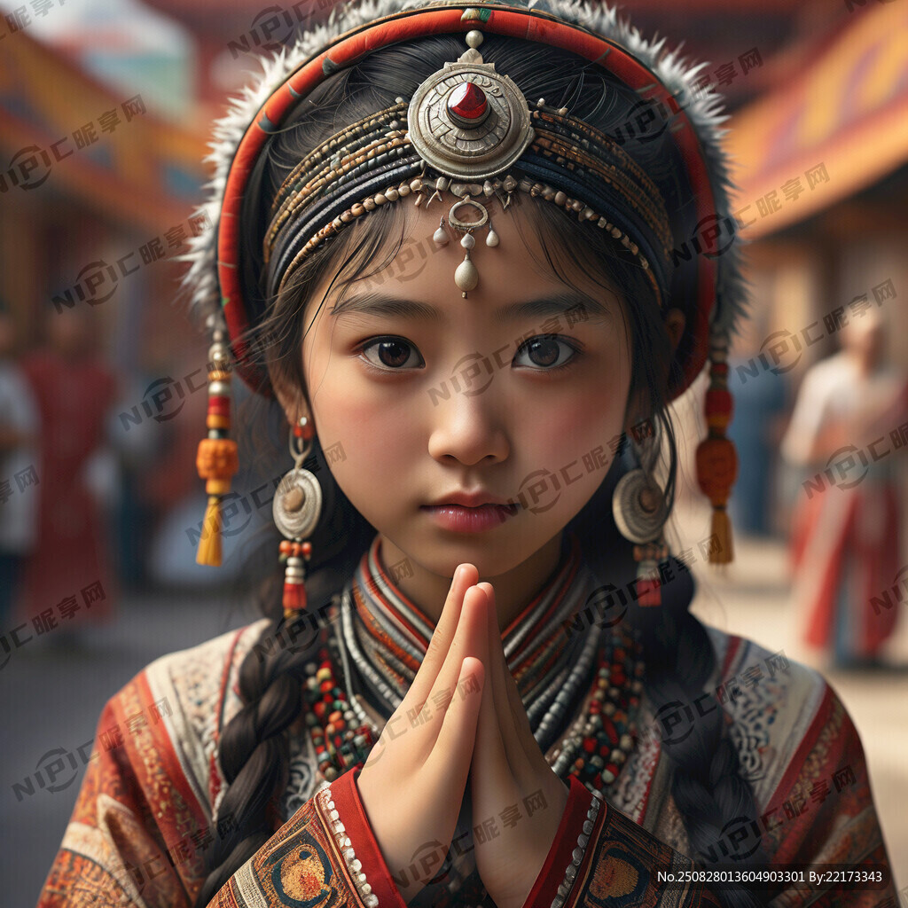 面朝正前方的目视前方的大眼睛的