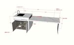 3d岛台效果图