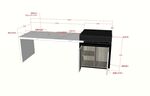 3d岛台效果图