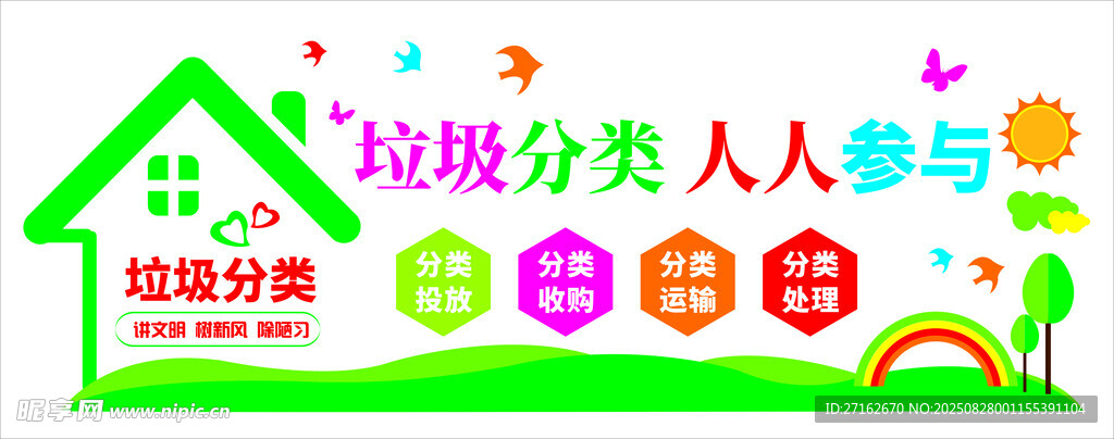 垃圾分类 人人参与