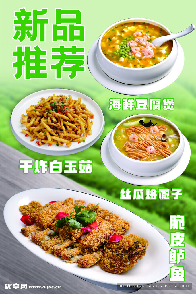 新品推荐海报