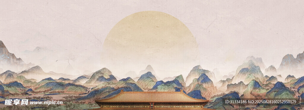 古风创意背景 