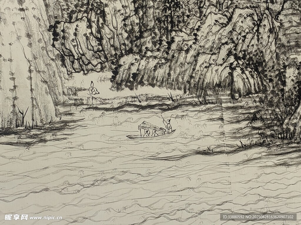 山水画
