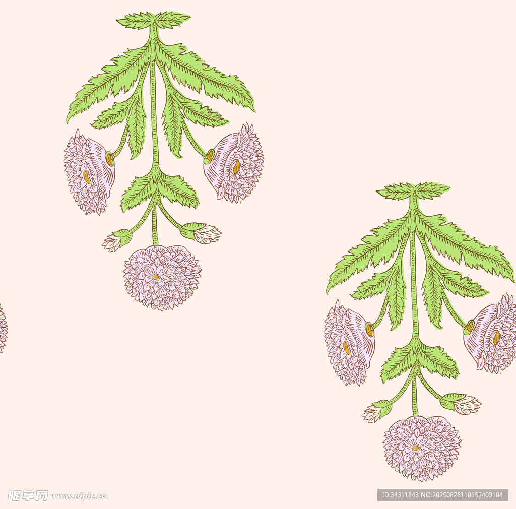 手绘花