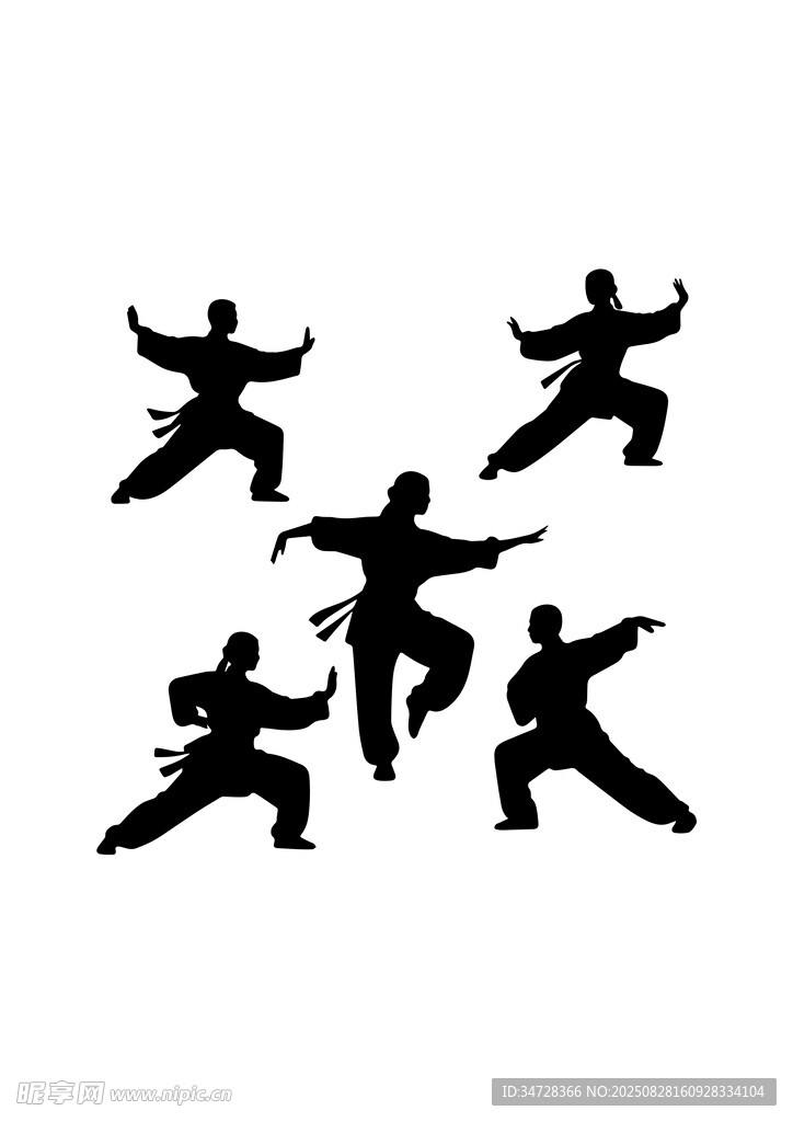 武术造型汉字