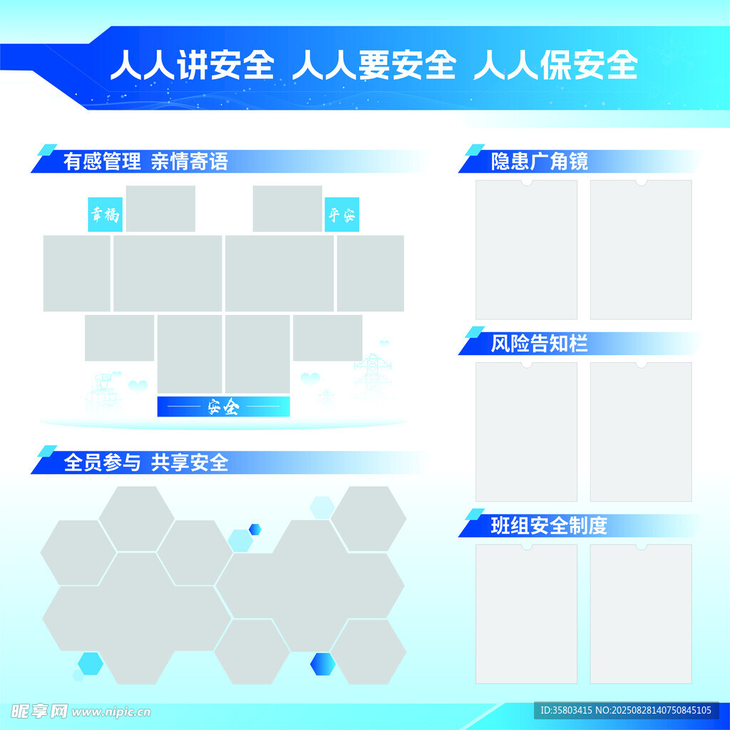 人员架构图模板展示