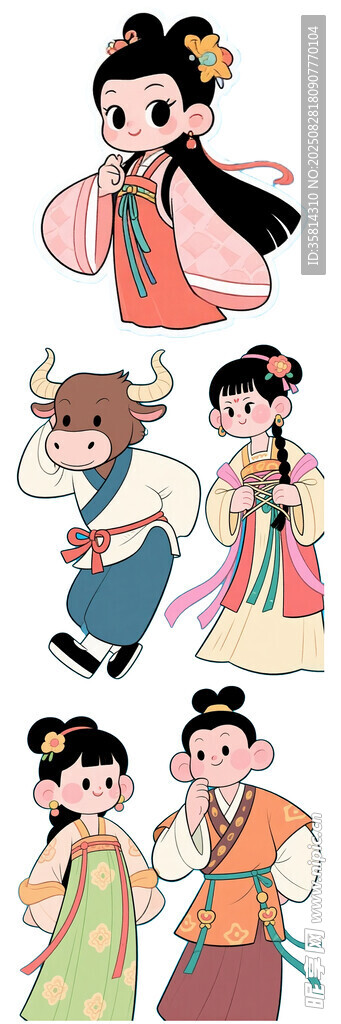 古代仕女图