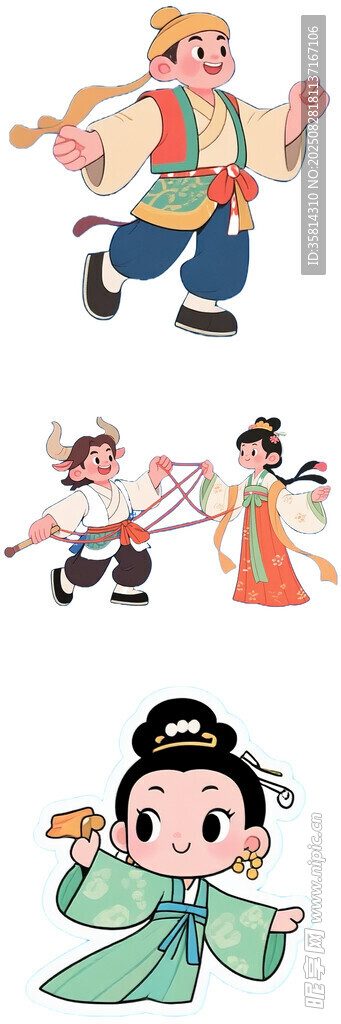 传统卡通角色欢乐大集合