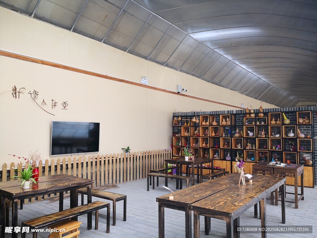 室内温馨阅读休闲空间