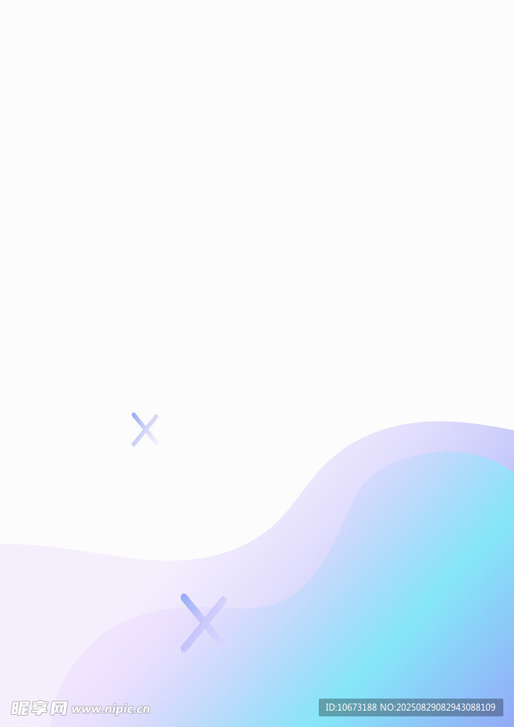 梦幻渐变海浪背景图
