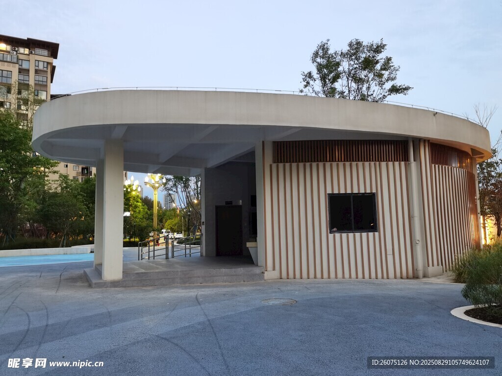 现代简约风格户外建筑小屋