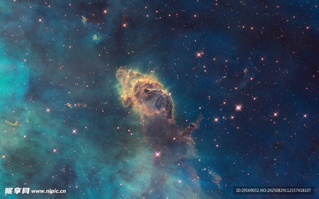 绚丽宇宙星系景观