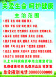 诊所 主治范围 医生 