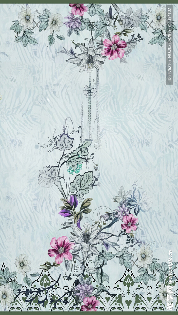 定位花