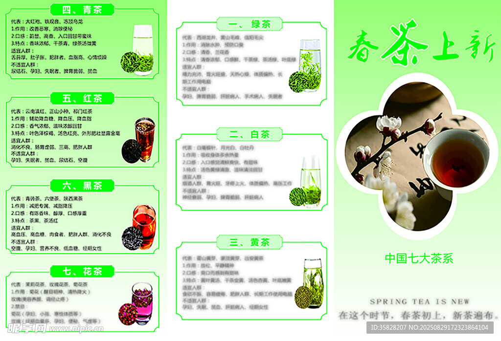 茶等农产品信息展示