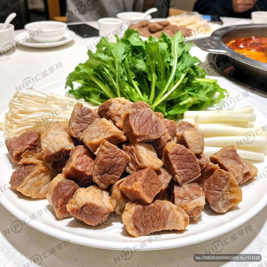 牛肉粒   俊牛靓羊组合 拼盘