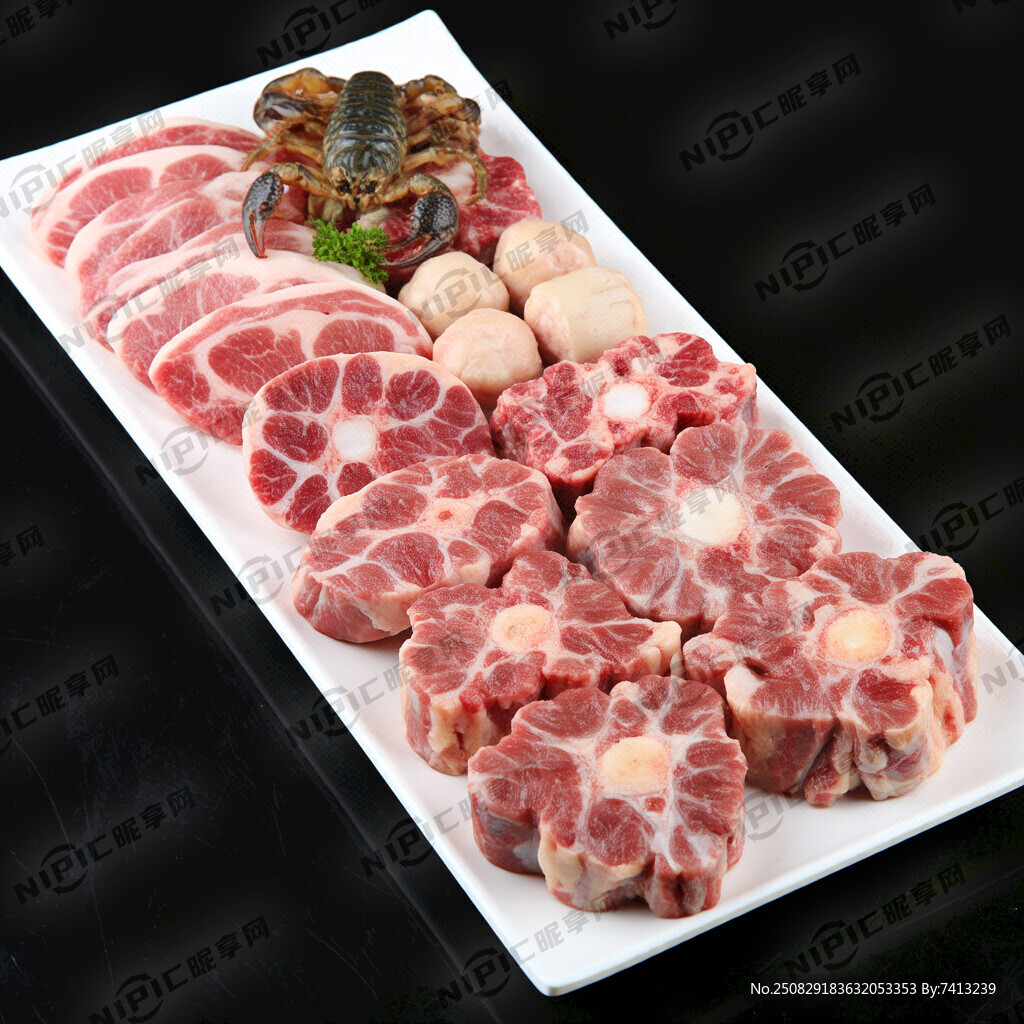 现切 羊里脊 羊排