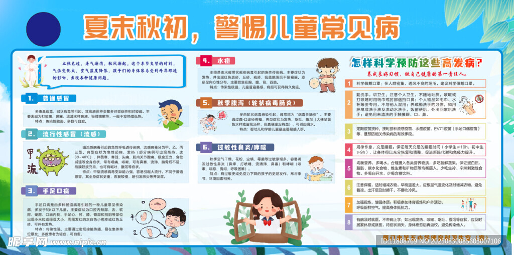 儿童防拐宣传海报