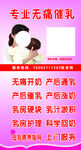 专业无痛催乳服务宣传图