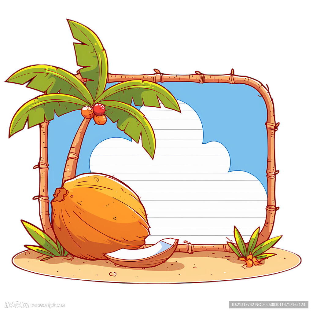 椰树插画