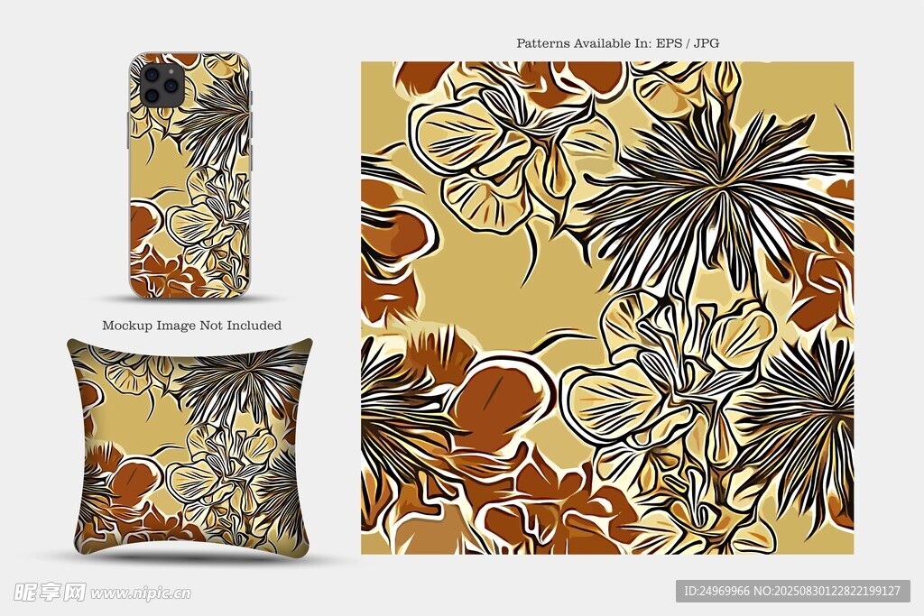 花卉植物图案家居用品