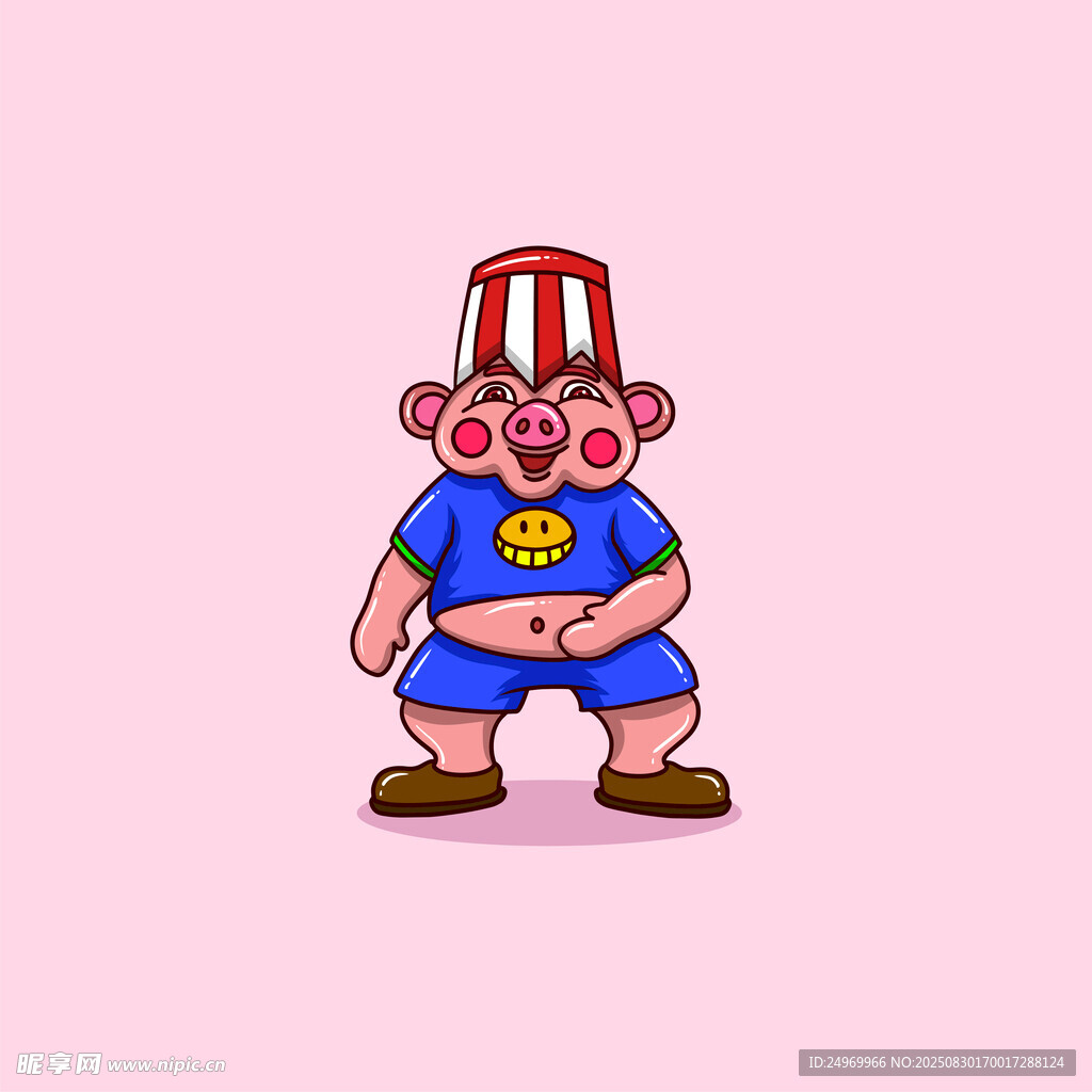 卡通小丑形象