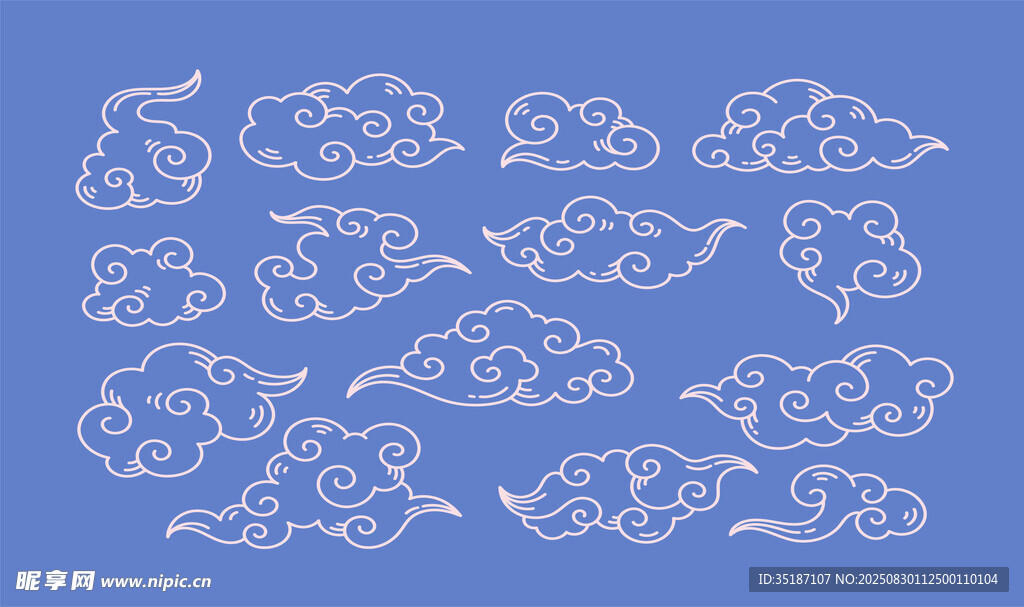 中式云纹