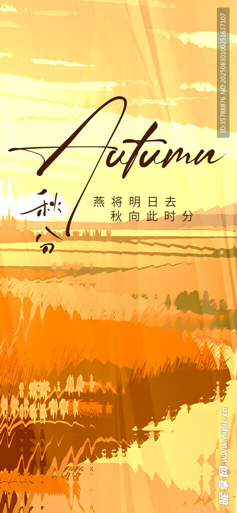 秋日田野风景