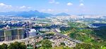 城市全景风光俯瞰图