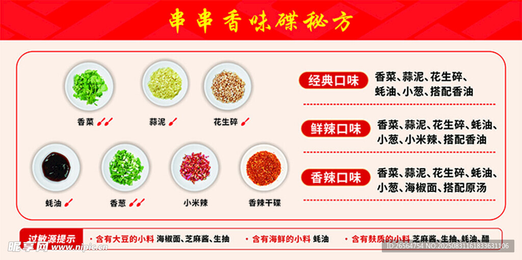 串串香味碟秘方