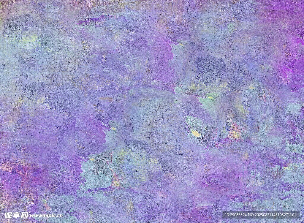 梦幻紫色抽象水彩背景