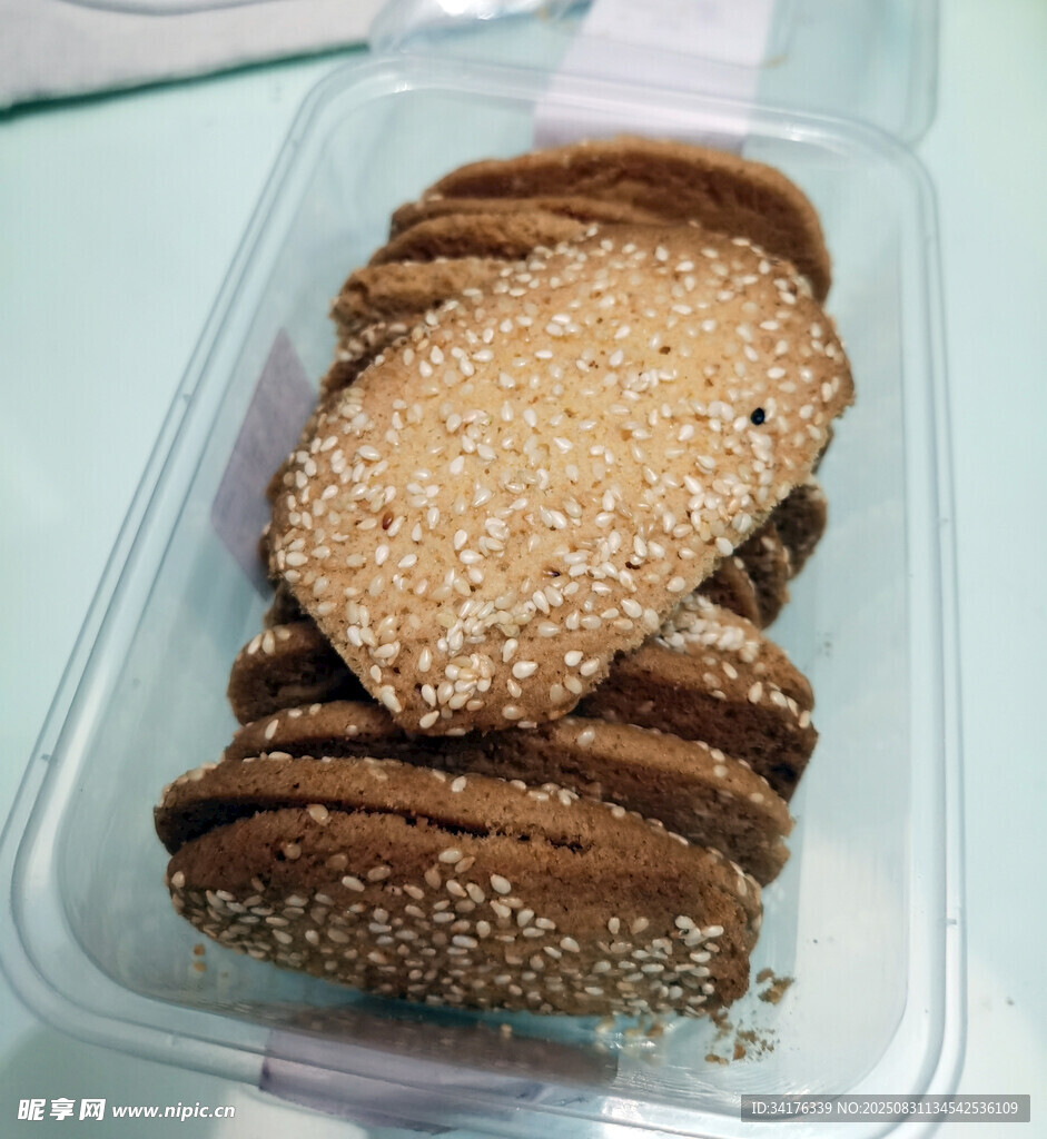芝麻饼干