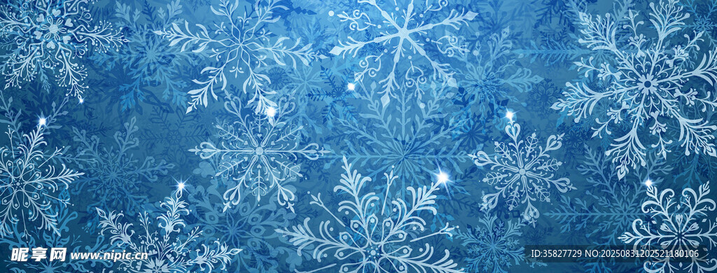 雪花背景