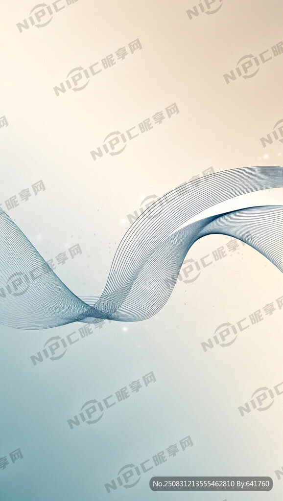 竖版海报 自由洒脱明净灵动