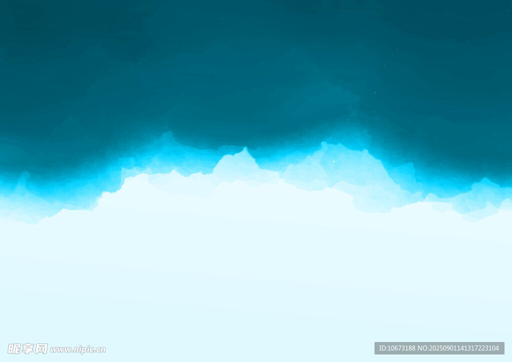 蓝白渐变梦幻天空背景