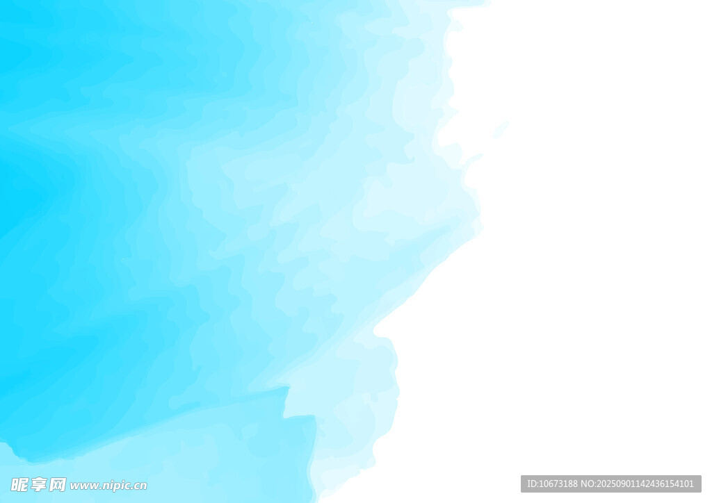 浅蓝色水彩背景纹理