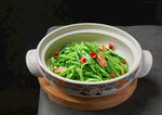 砂锅芸豆丝