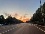 清晨朝霞